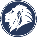 Liberty Accounts lion head tablet logo